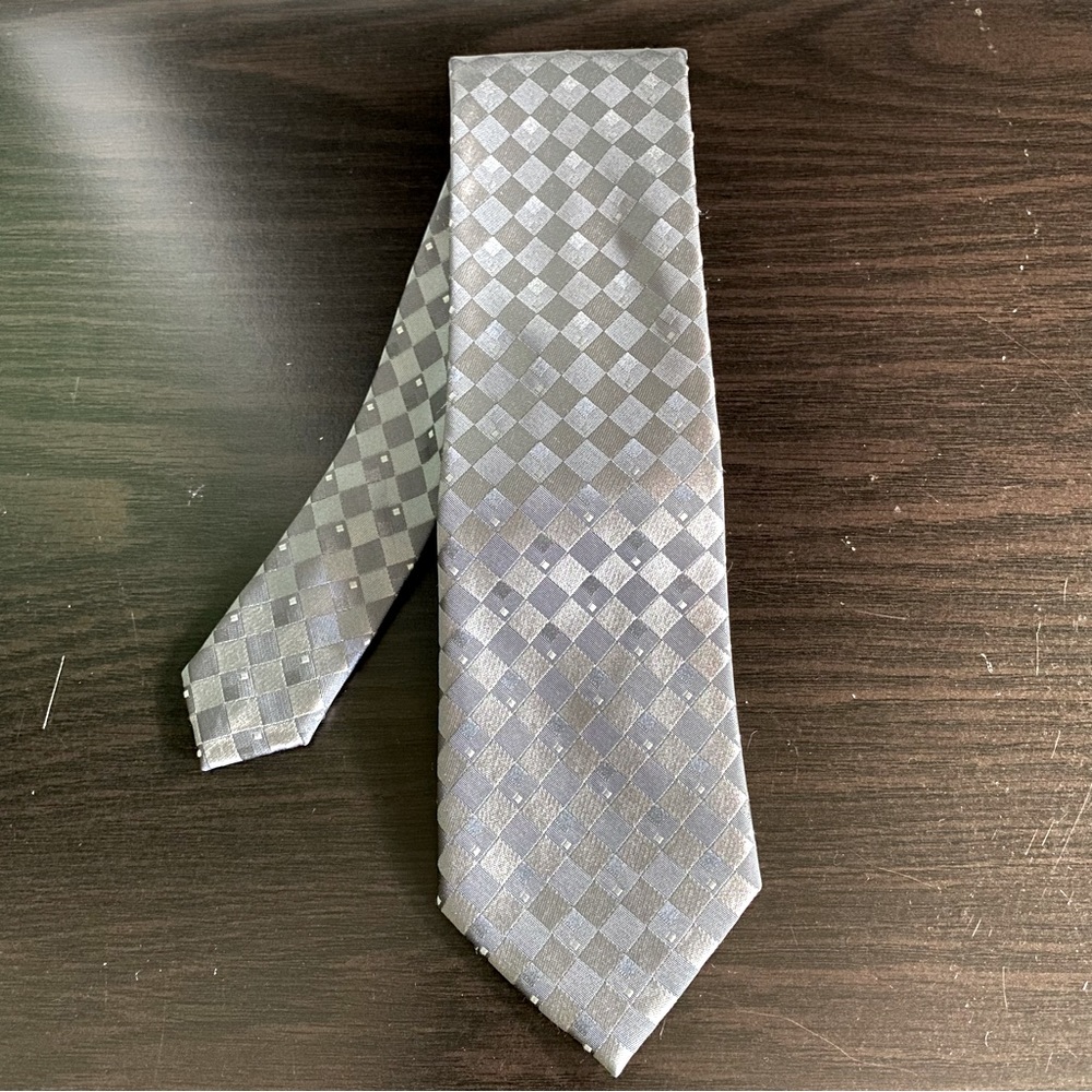 Silver Stafford Mens’ Tie